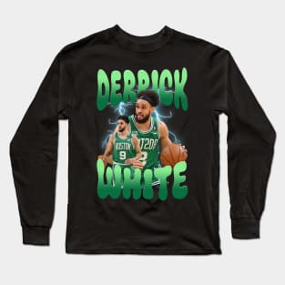 Derrick White Basket Streetwear Long Sleeve T-Shirt